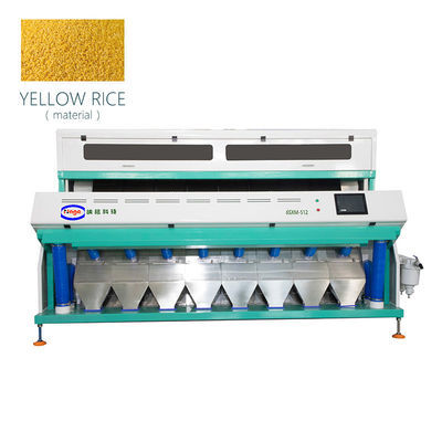 انتخاب کننده مرتب سازی رنگ برنج زرد 512 Chutes Mill با لنز CCD
