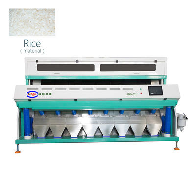 SGS 12 Chutes LED 5400 Pixels Rice Color Sorter Economy by Chromatic Aberration