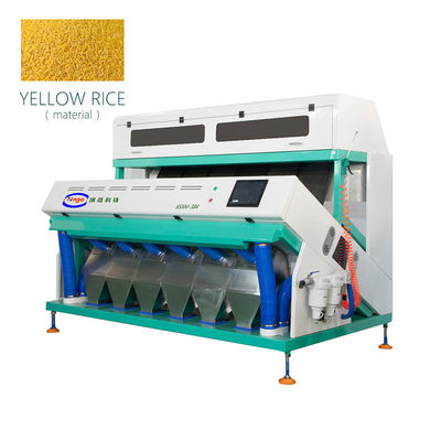 SGS 384 Chutes Grain Color Sorter Machine 10T ظرفیت پردازش